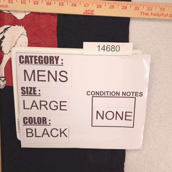 One Piece Anime Crew Neck Graphic T-Shirt Adult Mens Size Large L Black - Picture 8 of 9